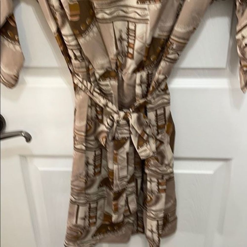 𝅺PEPPERMINT dress brown mini NWTS - Picture 8 of 9
